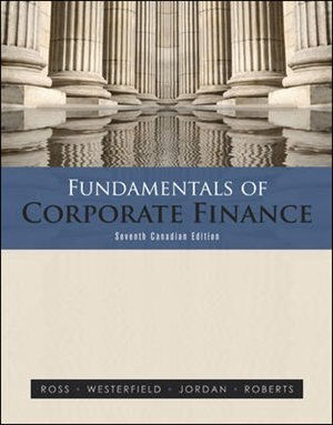 Front cover_Fundamentals of Corporate Finance, Seventh Cdn Edition