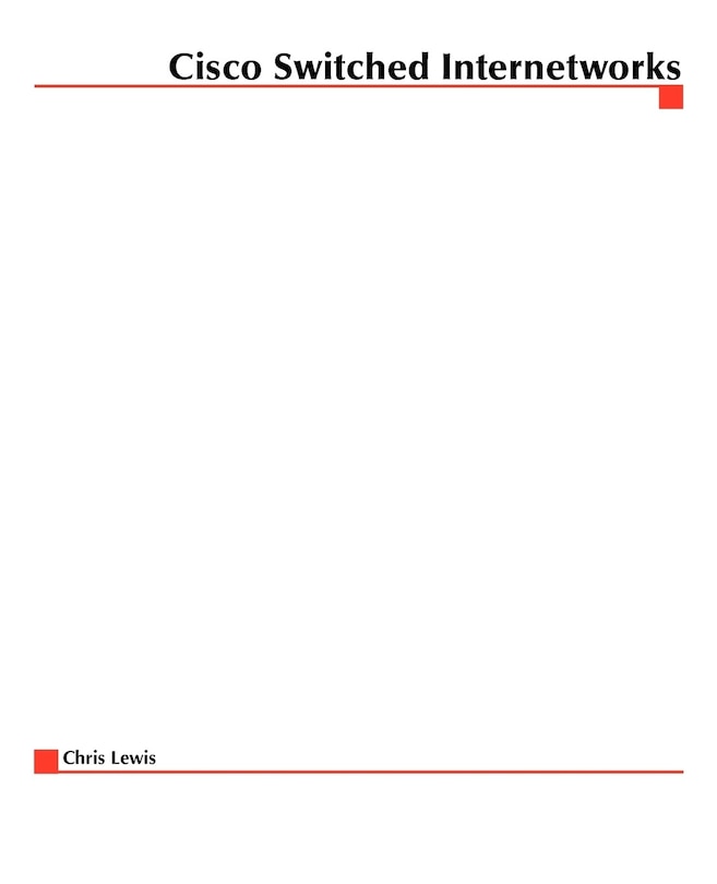 Couverture_Cisco Switched Internetworks