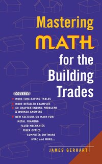 Front cover_Mastering Math for the Building Trades
