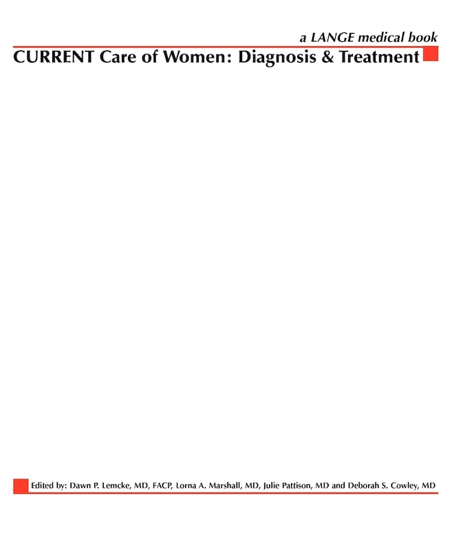 Front cover_Current Care of Women