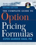 Front cover_The Complete Guide to Option Pricing Formulas