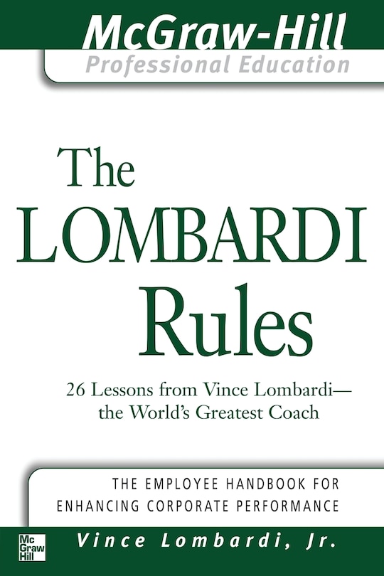 Front cover_The Lombardi Rules