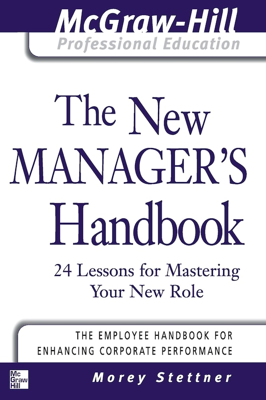 Front cover_The New Manager's Handbook
