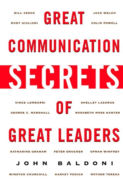 Front cover_Great Communication Secrets of Great Leaders