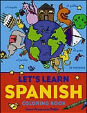 Couverture_Let's Learn Spanish Coloring Book
