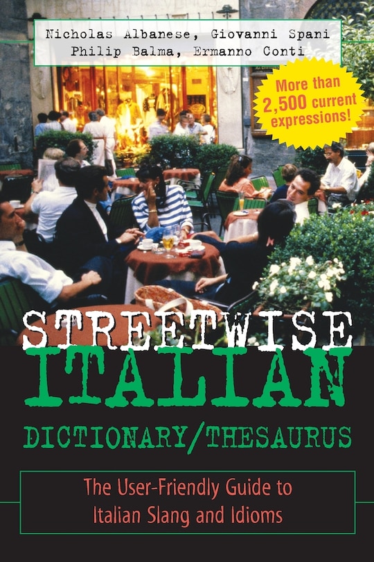 Front cover_Streetwise Italian Dictionary/Thesaurus