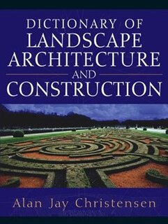 Couverture_Dictionary of Landscape Architecture and Construction