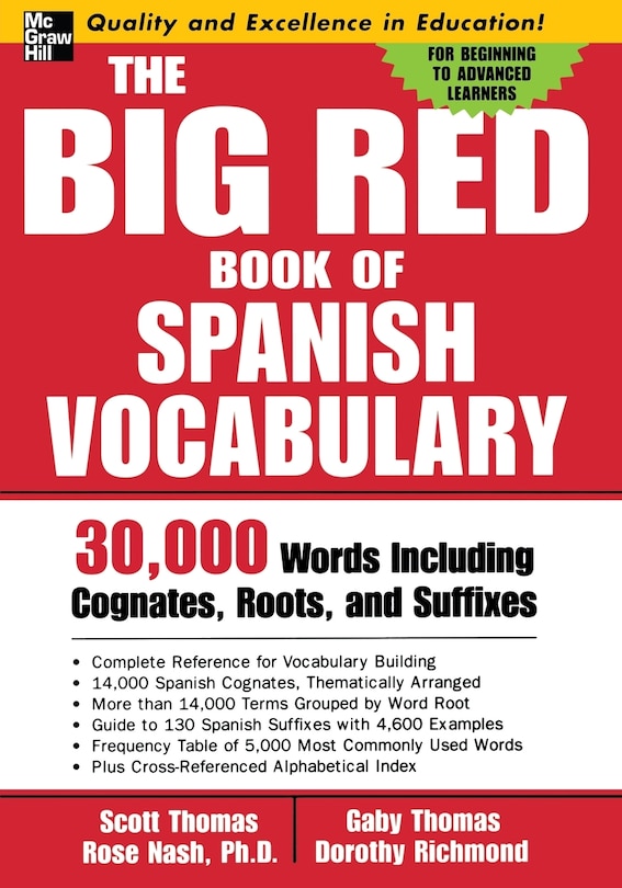 Couverture_The Big Red Book of Spanish Vocabulary