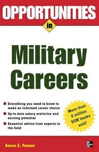 Front cover_Opportunities in Military Careers, revised edition