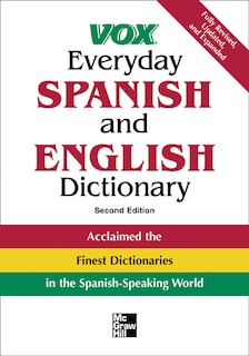 Front cover_Vox Everyday Spanish and English Dictionary