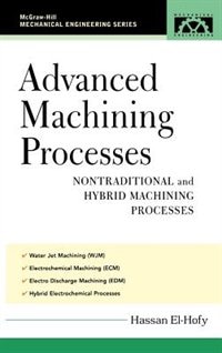 Front cover_Advanced Machining Processes
