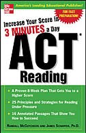 Front cover_Increase Your Score In 3 Minutes A Day: ACT Reading