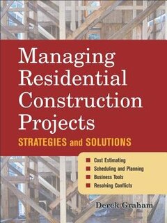 Front cover_Managing Residential Construction Projects