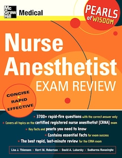Front cover_Nurse Anesthetist Exam Review: Pearls of Wisdom