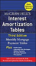 Front cover_McGraw-Hill's Interest Amortization Tables, Third Edition