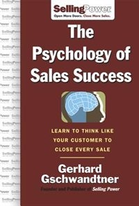 Front cover_The Psychology of Sales Success