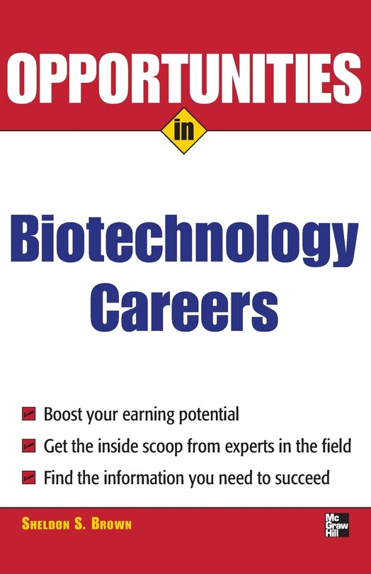 Couverture_Opportunities in Biotech Careers