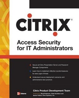 Couverture_Citrix® Access Suite Security For It Administrators