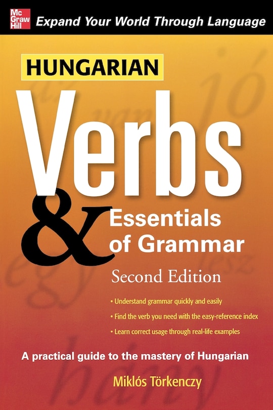 Front cover_Hungarian Verbs & Essentials of Grammar