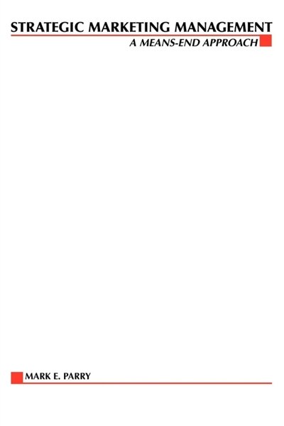 Front cover_Strategic Marketing Management