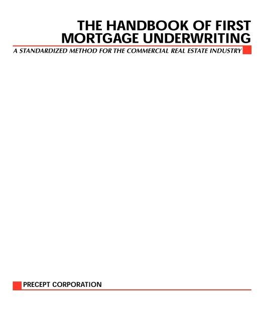Front cover_The Handbook of First Mortgage Underwriting
