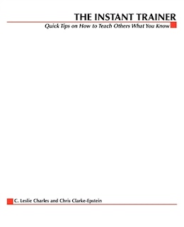 Front cover_The Instant Trainer