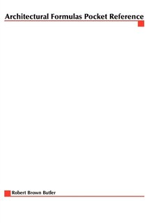 Front cover_Architectural Formulas Pocket Reference