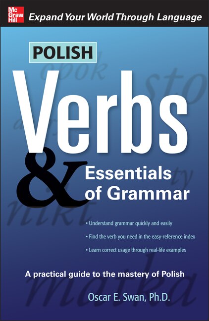 Front cover_Polish Verbs & Essentials of Grammar, Second Edition