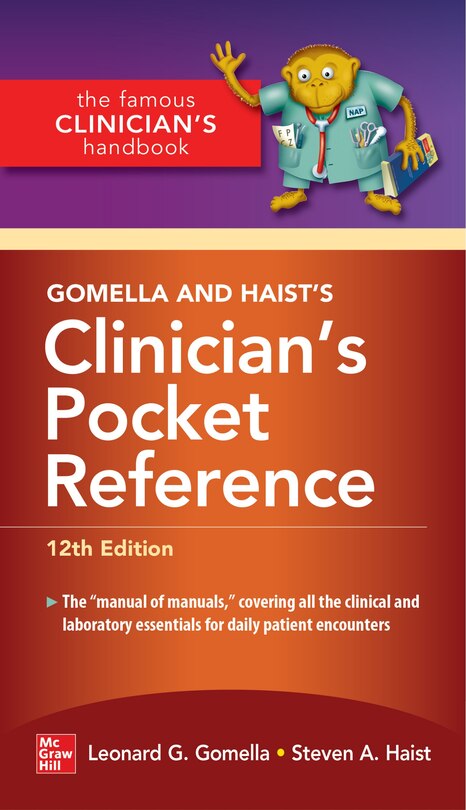 Couverture_Gomella and Haist's Clinician's Pocket Reference, 12th Edition
