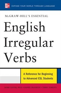 Front cover_McGraw-Hill's Essential English Irregular Verbs