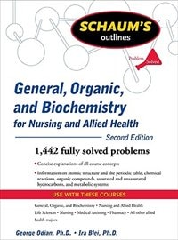 Couverture_Schaum's Outline of General, Organic, and Biochemistry for Nursing and Allied Health