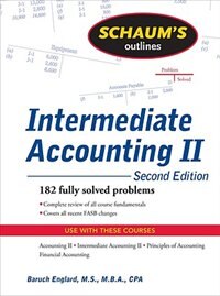 Front cover_Schaum's Outline of Intermediate Accounting II, 2ed