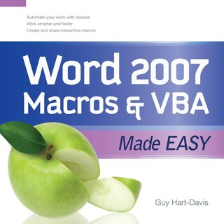 Front cover_Word 2007 Macros & VBA Made Easy