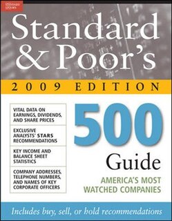 Front cover_Standard & Poor's 500 Guide 2009 PB