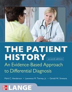 Front cover_The Patient History: Evidence-Based Approach