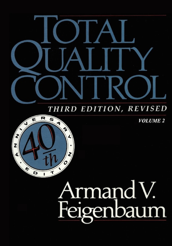Front cover_Total Quality Control, Revised (Fortieth Anniversary Edition), Volume 2