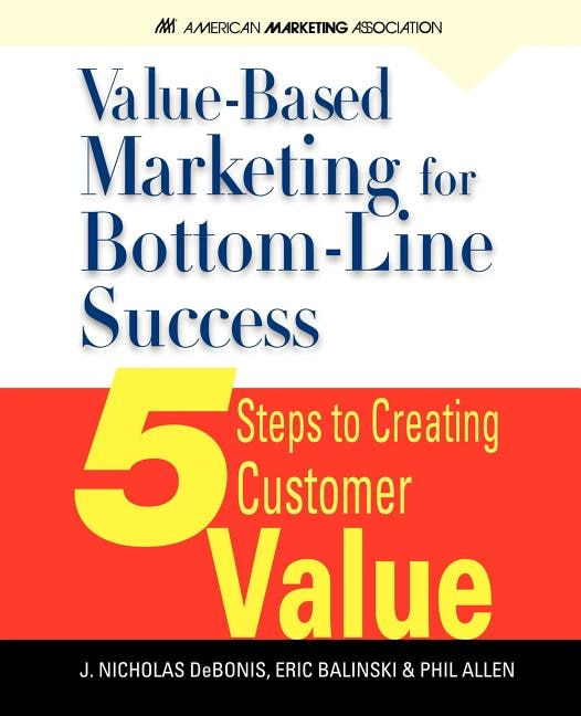 Couverture_Value-Based Marketing for Bottom-Line Success