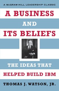 Couverture_A Business and Its Beliefs
