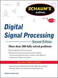 Front cover_Schaums Outline of Digital Signal Processing, 2nd Edition