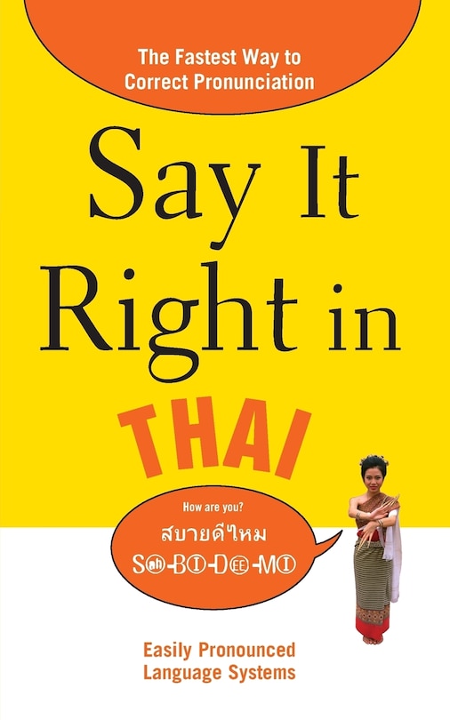 Front cover_Say It Right in Thai