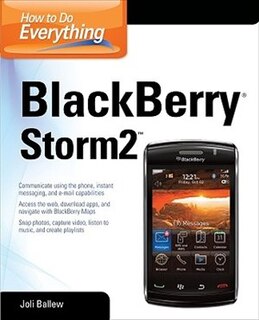 Front cover_How to Do Everything Blackberry Storm2
