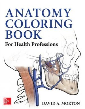 Front cover_Anatomy Coloring Book for Health Professions