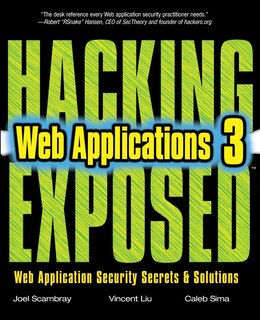 Front cover_Hacking Exposed Web Applications, Third Edition