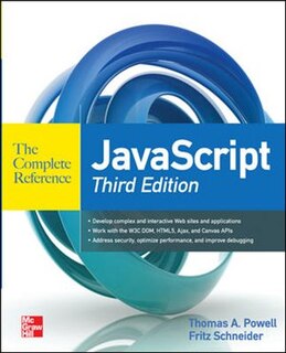 Front cover_JavaScript The Complete Reference 3rd Edition