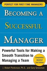 Front cover_Becoming a Successful Manager