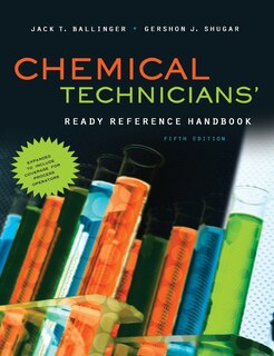 Couverture_Chemical Technicians' Ready Reference Handbook