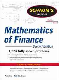Schaum's Outline of Mathematics of Finance, Second Edition de Robert Brown