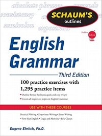 Front cover_Schaum's Outline of English Grammar