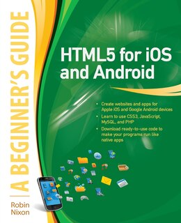 Front cover_HTML5 for iOS and Android: A Beginner's Guide
