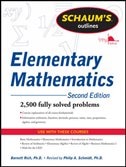 Front cover_Schaum's Outline of Review of Elementary Mathematics, 2nd Edition